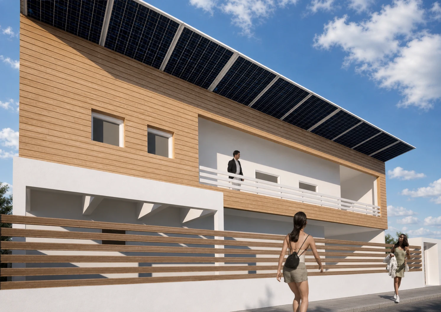 Διώροφη NZEB μονοκατοικία στους Θρακομακεδόνες